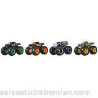 Hot Wheels Monster Trucks 1 64 Scale 4-Truck Pack Styles May Vary B07GSNDCN2